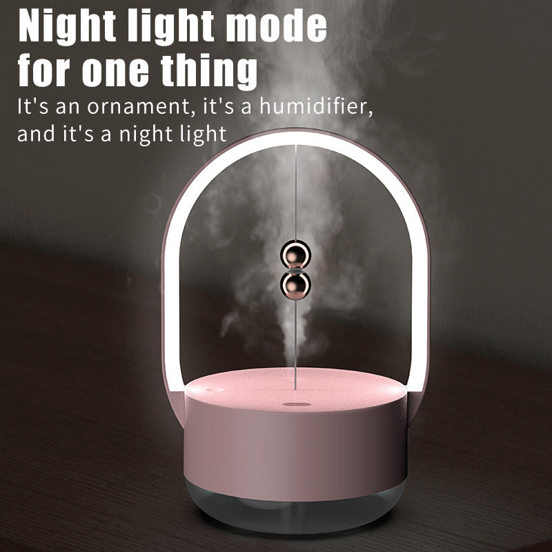 Creative Magnetic Suction Night Light Humidifier