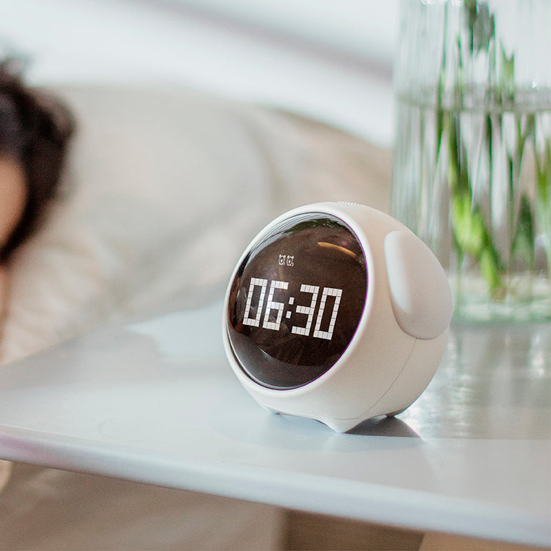 LED Expression Pixel Alarm Clock Intelligent Luminous