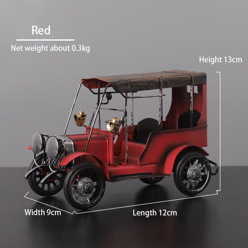 Free Shipping and 50% Off on Retro Iron Classic Car Ornaments