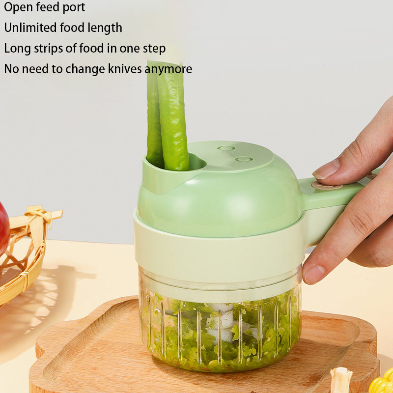 Mini Wireless Electric Mud Artifact Garlic Crusher