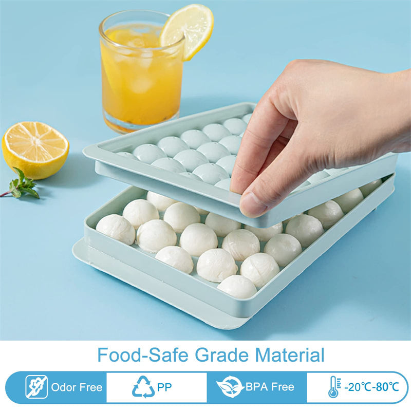 33 Grid Round Ice Grid Set Ice Maker