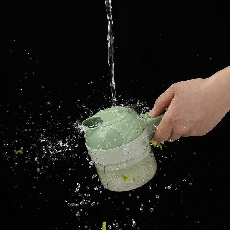 Mini Wireless Electric Mud Artifact Garlic Crusher