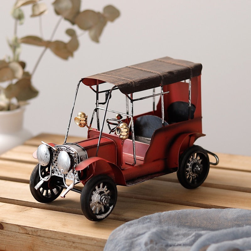 Free Shipping and 50% Off on Retro Iron Classic Car Ornaments