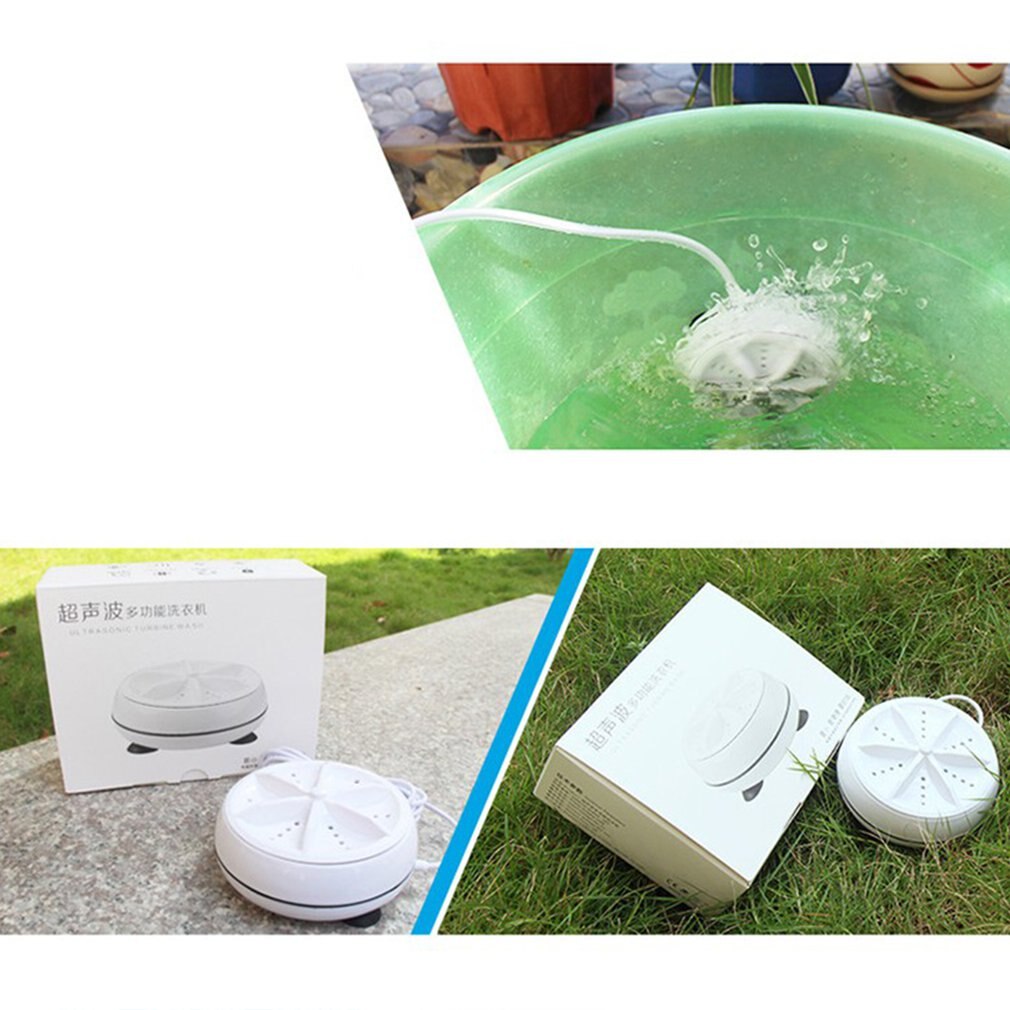 Portable Mini Ultrasonic Washing Machine